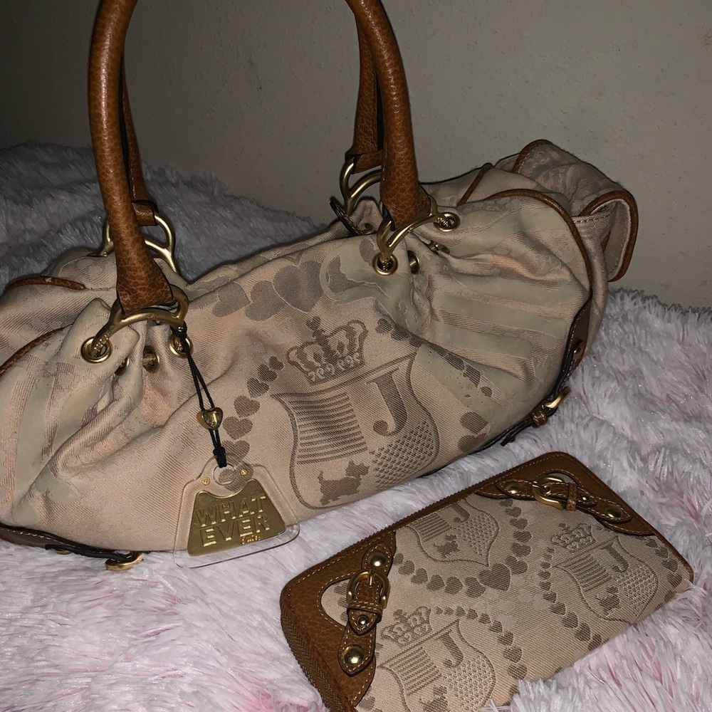 Vintage Juicy Couture Bag with wallet included